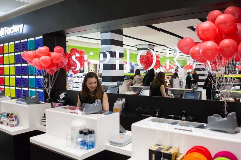 Fotografia y video del evento opening Sephora Zaragoza
