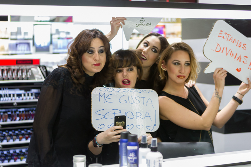 Fotografia y video del evento opening Sephora Zaragoza