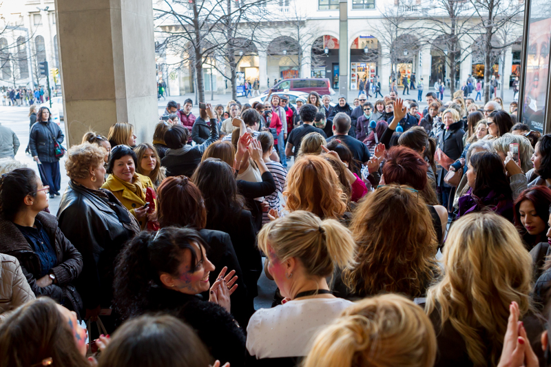 Fotografia y video del evento opening Sephora Zaragoza