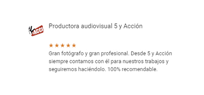 fotografo profesional para empresas